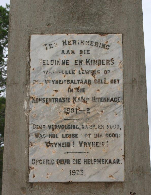 Uitenhage Konsentrasiekamp Begraafplaas